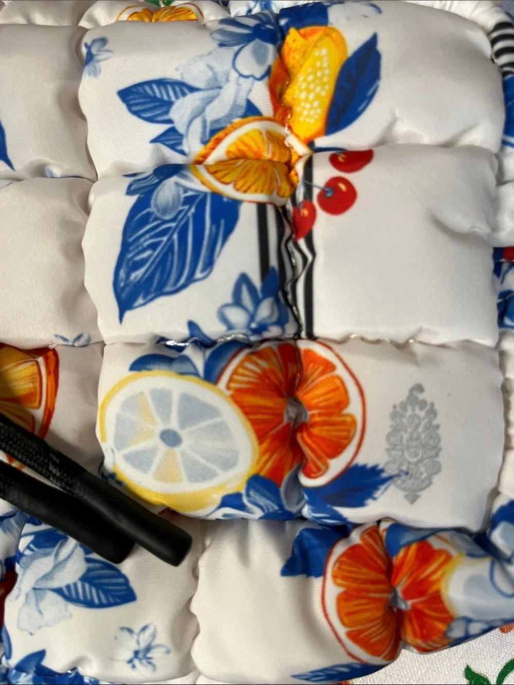 Free People Movement Quilted Mini Carry Case Pouch New  Tangerine 🍊 Dream